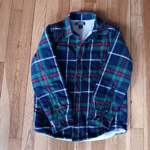 Lands' End Kids Plaid Jacket - Green, Blue, Red